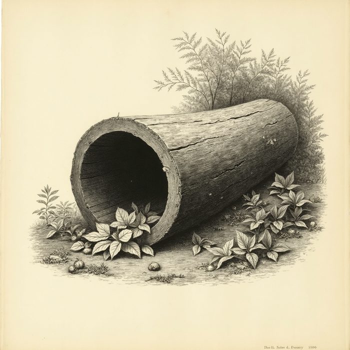 Hollow log